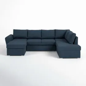 Stefan Schlafsofa Chaiselong links, blau. Stefan Schlafsofa Chaiselong links, blau.