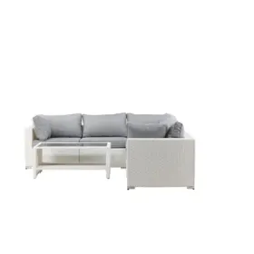 Amazon Loungeset 2 Teile grau,weiß. Amazon Loungeset 2 Teile grau,weiß.