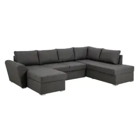 Stefan Schlafsofa mit Chaiselong links, grau. Stefan Schlafsofa mit Chaiselong links, grau.